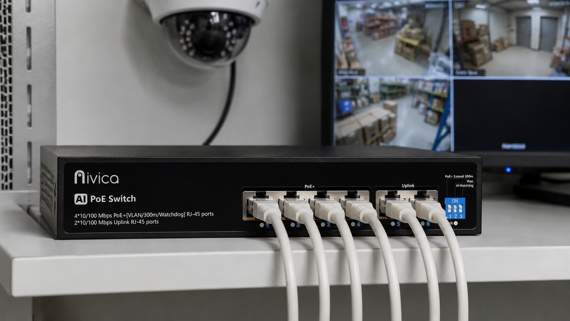 Large-Site CCTV Networking: How to Power Cameras and Keep Transmission Stable Over Long Runs